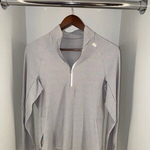 Lulu Lemon Athletica men’s XS Gray Quarter-Zip Pullover (NEVER WORN!)